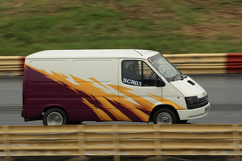 Chevy engined Transit